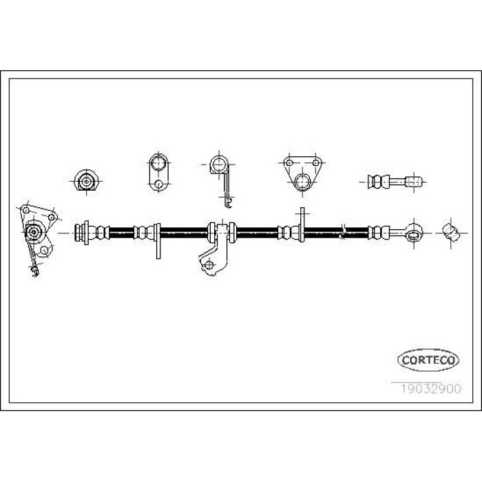Corteco 19032900 Bremsschlauch