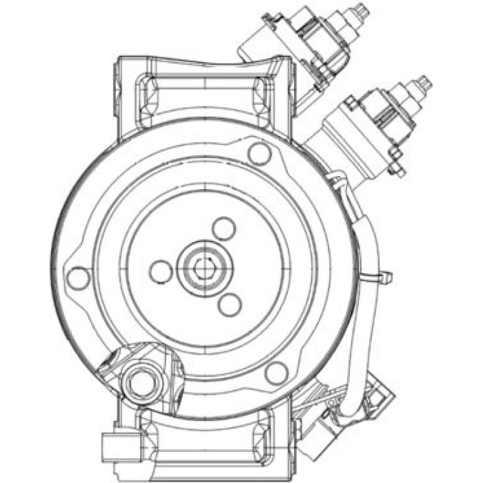 Mahle ACP 556 000P Kompressor, Klimaanlage BEHR Premium Line
