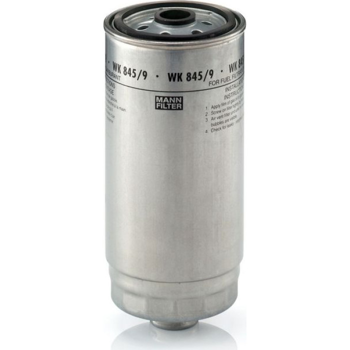 Mann-Filter WK 845/9 Kraftstofffilter Mann-Filter WK 845/9 Kraftstofffilter