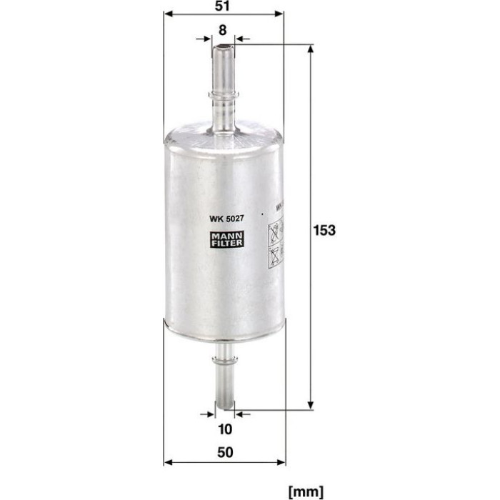 Mann-Filter WK 5027 Kraftstofffilter