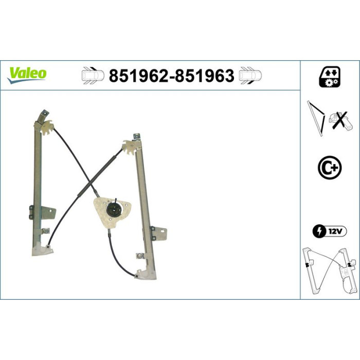 Valeo 851963 Fensterheber Valeo 851963 Fensterheber