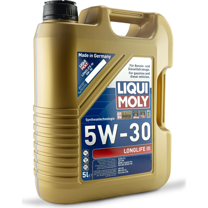 LIQUI MOLY 20647 Longlife III 5W-30 Motorenöl VW 507 00, 5L LIQUI MOLY 20647 Longlife III 5W-30 Motorenöl VW 507 00, 5L