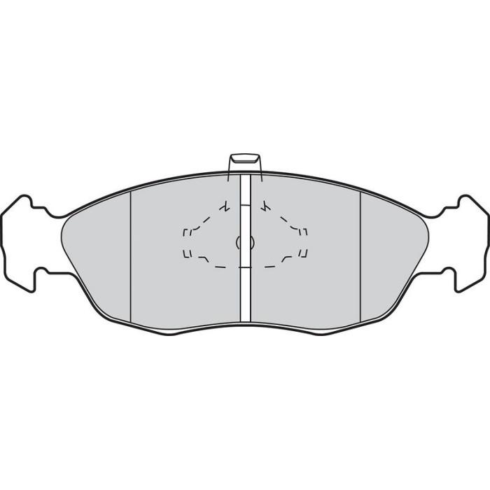 Valeo 301074 Bremsbelagsatz, Scheibenbremse ESSENTIAL