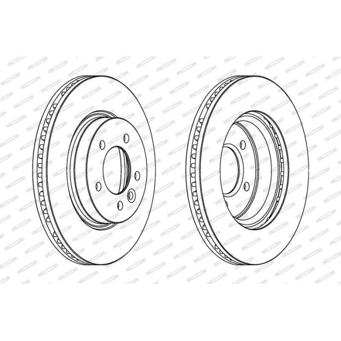 Ferodo DDF1430C-1 Bremsscheibe PREMIER Ferodo DDF1430C-1 Bremsscheibe PREMIER