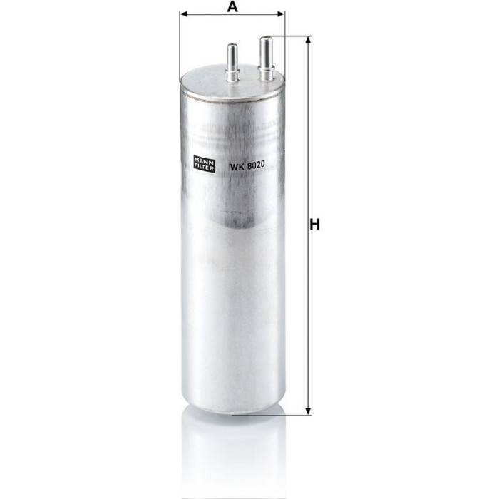Mann-Filter WK 8020 Kraftstofffilter Mann-Filter WK 8020 Kraftstofffilter