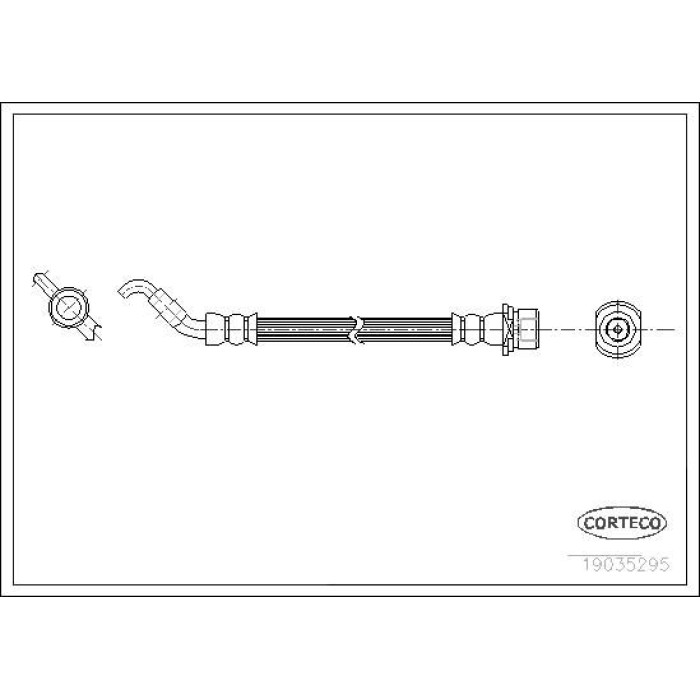 Corteco 19035295 Bremsschlauch