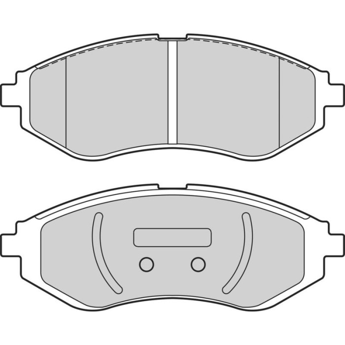 Valeo 302724 Bremsbelagsatz, Scheibenbremse ESSENTIAL