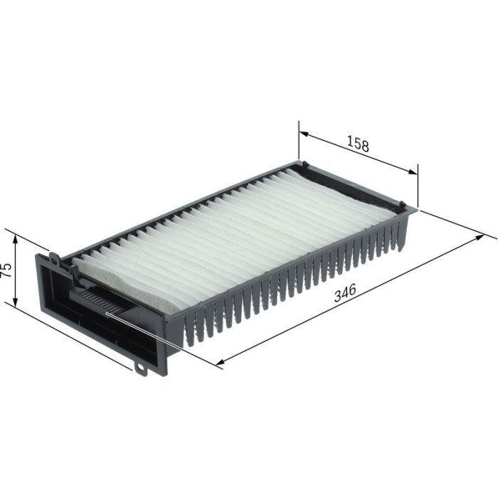 BOSCH 1 987 432 198 Innenraumfilter