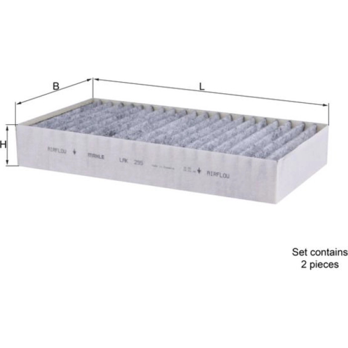 Knecht LAK 295/S Filter, Innenraumluft Knecht LAK 295/S Filter, Innenraumluft