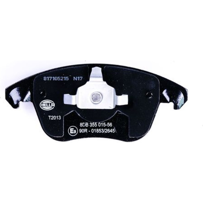 Hella 8DB 355 015-561 Bremsbelagsatz, Scheibenbremse