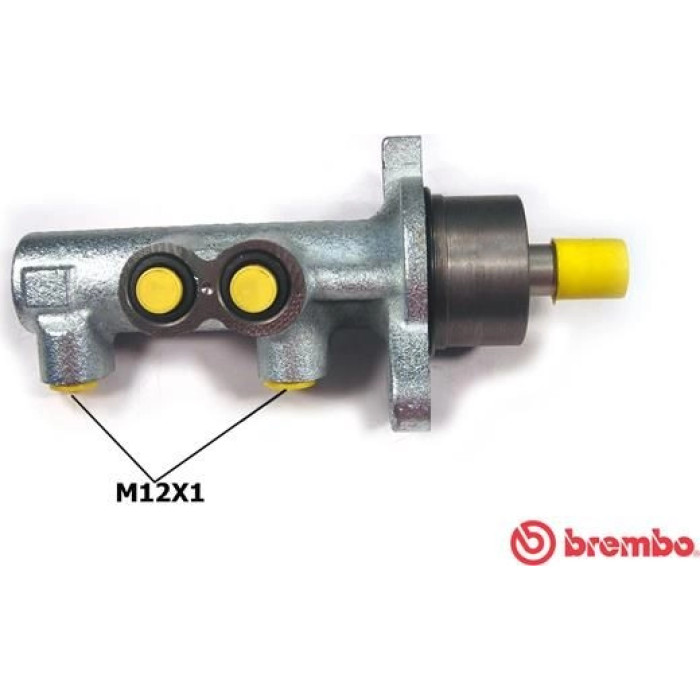 Brembo M 59 007 Hauptbremszylinder ESSENTIAL LINE Brembo M 59 007 Hauptbremszylinder ESSENTIAL LINE