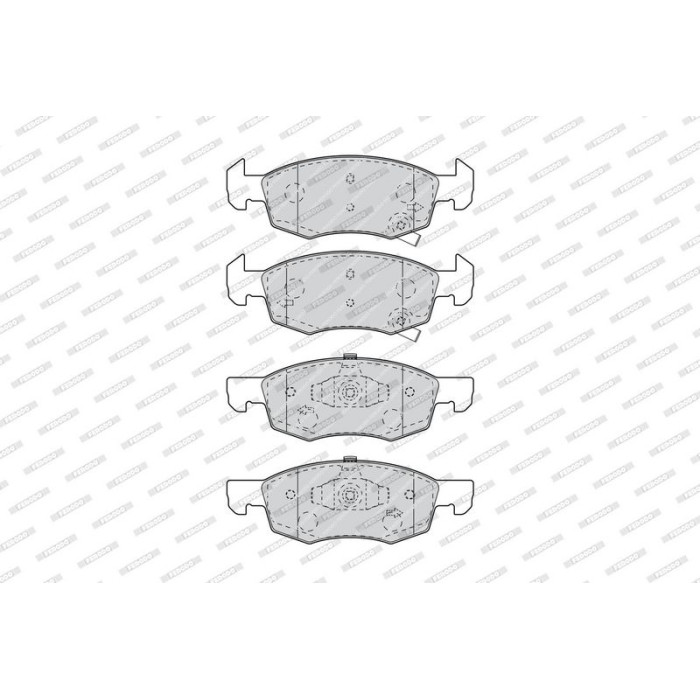 Ferodo FDB4866 Bremsbelagsatz, Scheibenbremse PREMIER ECO FRICTION Ferodo FDB4866 Bremsbelagsatz, Scheibenbremse PREMIER ECO FRICTION