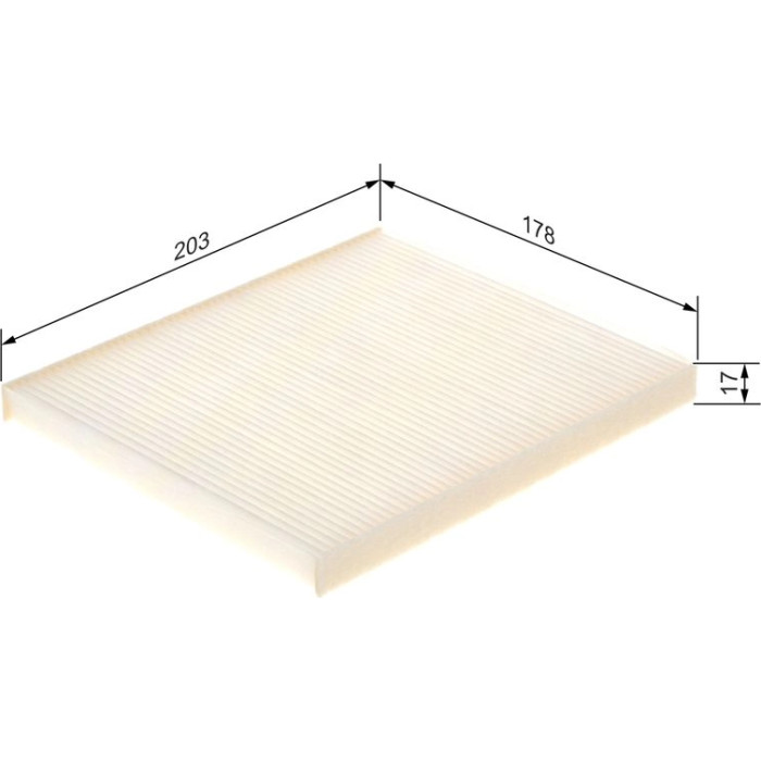 BOSCH 1 987 432 106 Innenraumfilter FILTER+pro BOSCH 1 987 432 106 Innenraumfilter FILTER+pro