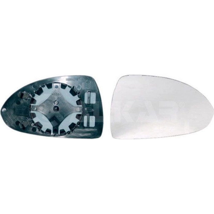 Alkar 6432424 Spiegelglas, Außenspiegel