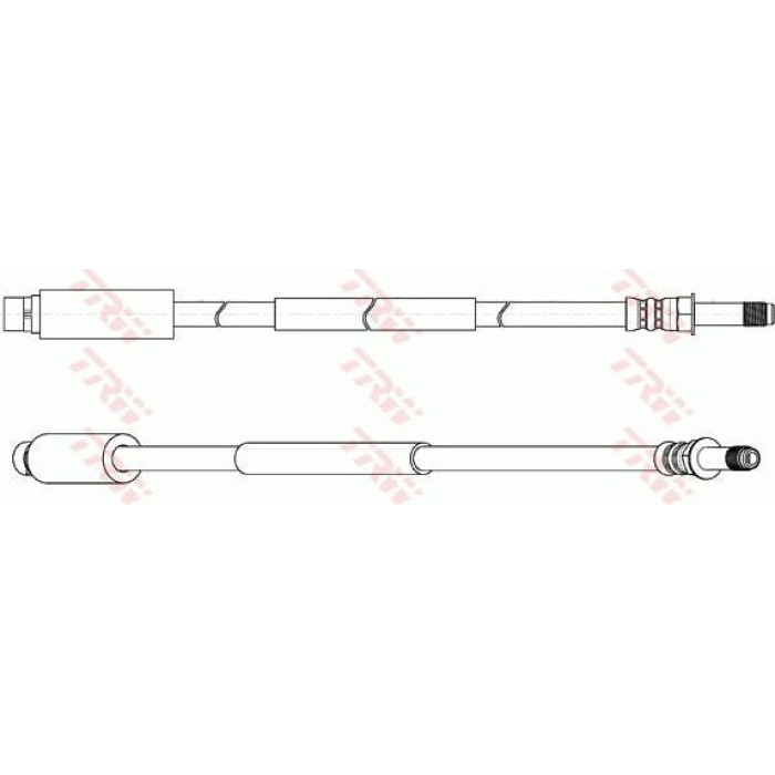 TRW PHB654 Bremsschlauch