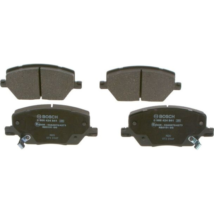 BOSCH 0 986 424 841 Bremsbelagsatz, Scheibenbremse BOSCH 0 986 424 841 Bremsbelagsatz, Scheibenbremse