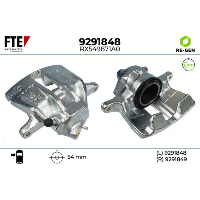 FTE 9291848 Bremssattel FTE 9291848 Bremssattel