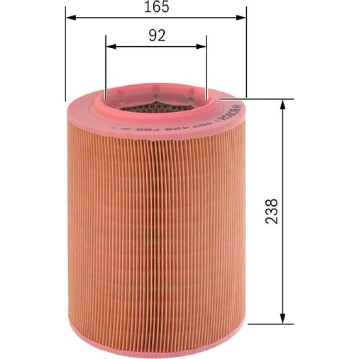 BOSCH 1 457 429 795 Luftfilter BOSCH 1 457 429 795 Luftfilter