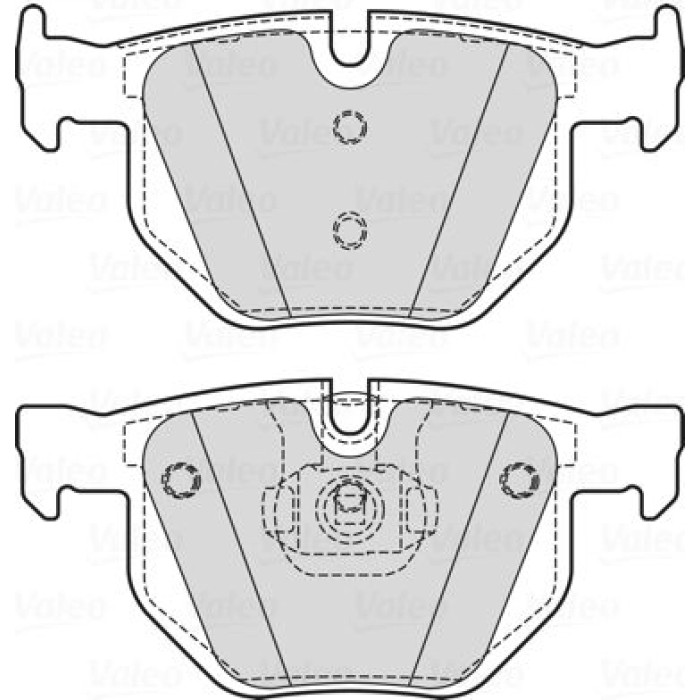 Valeo 601725 Bremsbelagsatz, Scheibenbremse Valeo 601725 Bremsbelagsatz, Scheibenbremse