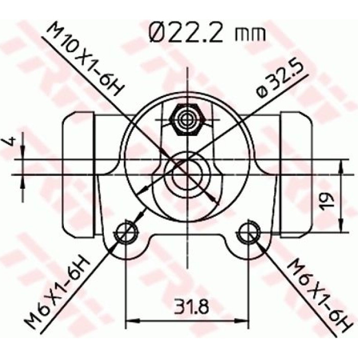 TRW BWH138 Radbremszylinder TRW BWH138 Radbremszylinder