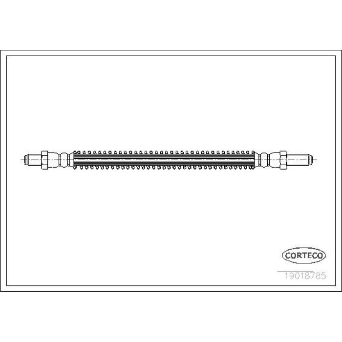 Corteco 19018785 Bremsschlauch