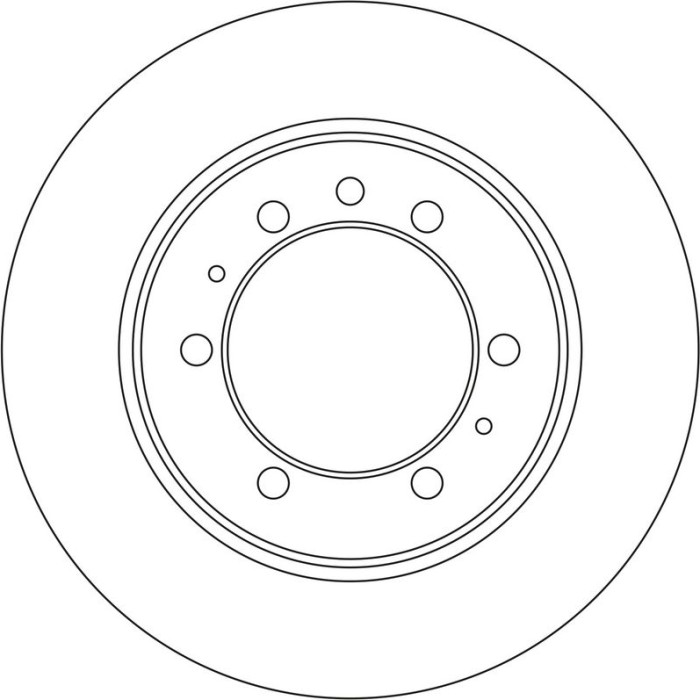 TRW DF4814 Bremsscheibe TRW DF4814 Bremsscheibe
