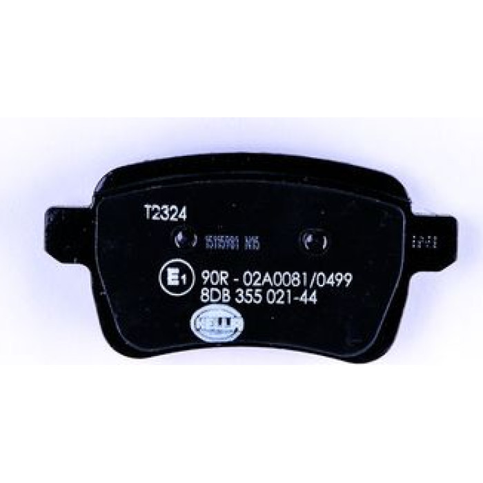 Hella 8DB 355 021-441 Bremsbelagsatz, Scheibenbremse Hella 8DB 355 021-441 Bremsbelagsatz, Scheibenbremse