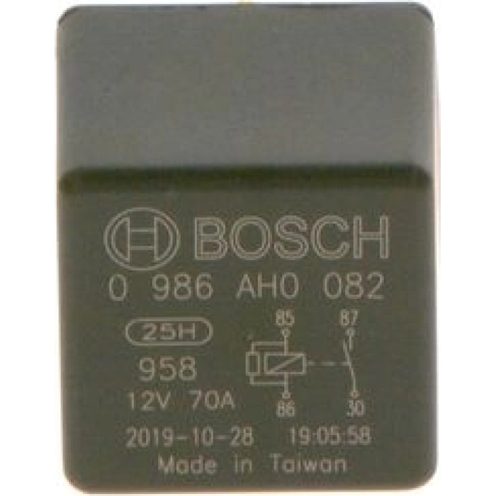 BOSCH 0 986 AH0 082 Relais, Arbeitsstrom