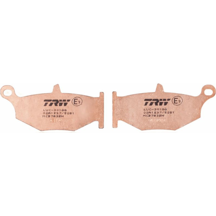 TRW MCB783SH Bremsbelagsatz, Scheibenbremse Sinter Street