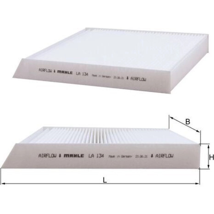 Knecht LA 134 Filter, Innenraumluft Knecht LA 134 Filter, Innenraumluft
