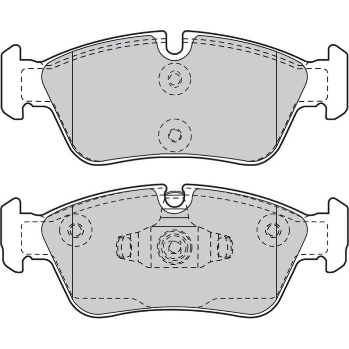 Valeo 598700 Bremsbelagsatz, Scheibenbremse Valeo 598700 Bremsbelagsatz, Scheibenbremse
