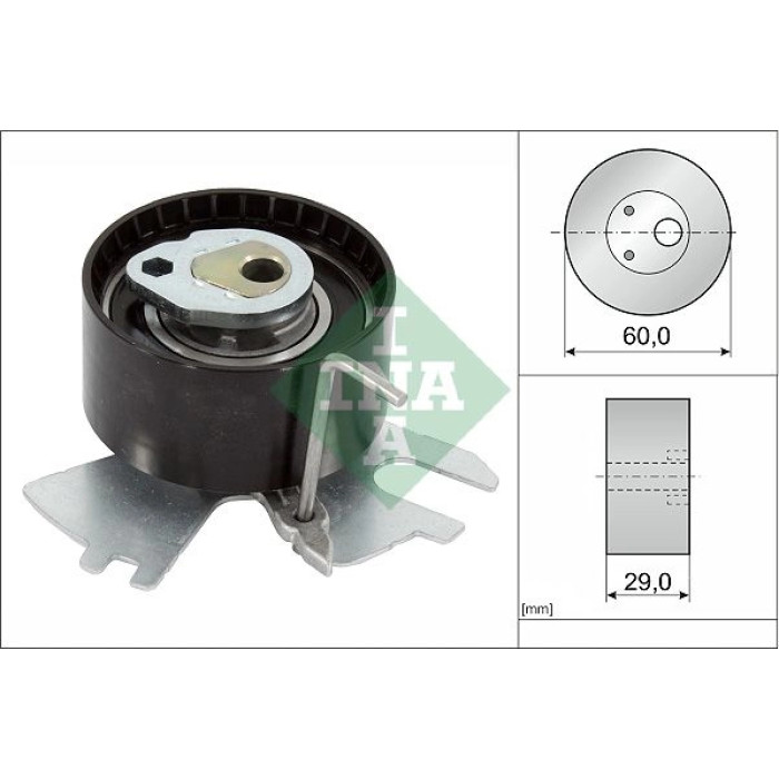 INA 531 0839 10 Spannrolle, Zahnriemen INA 531 0839 10 Spannrolle, Zahnriemen