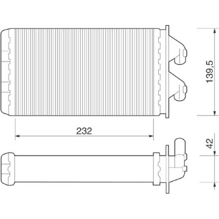 Magneti Marelli 350218213000 Wärmetauscher, Innenraumheizung Magneti Marelli 350218213000 Wärmetauscher, Innenraumheizung