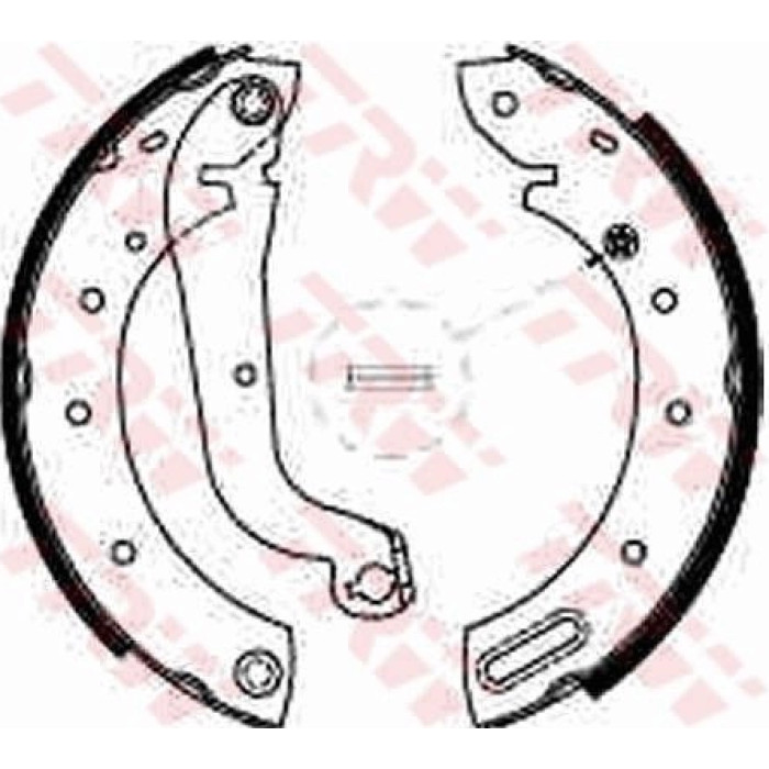 TRW GS8625 Bremsbackensatz TRW GS8625 Bremsbackensatz