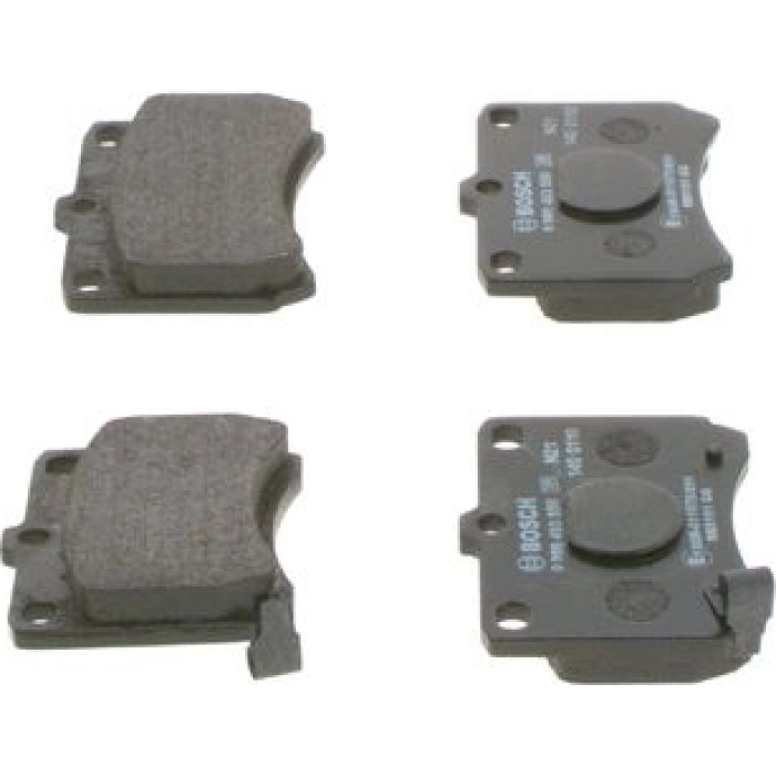 BOSCH 0 986 493 550 Bremsbelagsatz, Scheibenbremse BOSCH 0 986 493 550 Bremsbelagsatz, Scheibenbremse