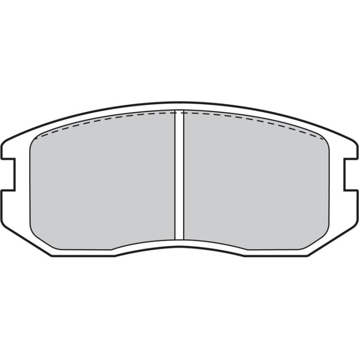 Valeo 598626 Bremsbelagsatz, Scheibenbremse