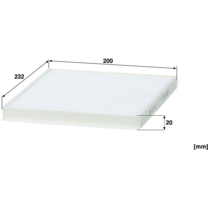 MANN-FILTER CU 2330 Innenraumfilter, Partikelfilter MANN-FILTER CU 2330 Innenraumfilter, Partikelfilter
