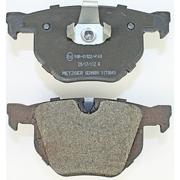 Metzger 1170843 Bremsbelagsatz, Scheibenbremse Metzger 1170843 Bremsbelagsatz, Scheibenbremse