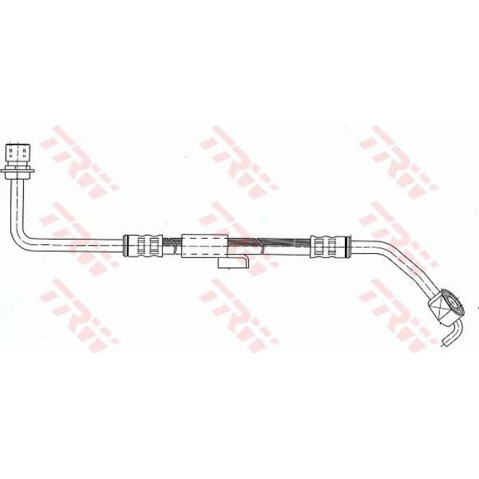 TRW PHD248 Bremsschlauch