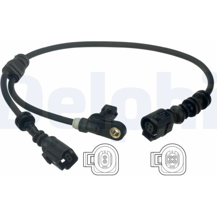 Delphi SS20387 Sensor, Raddrehzahl
