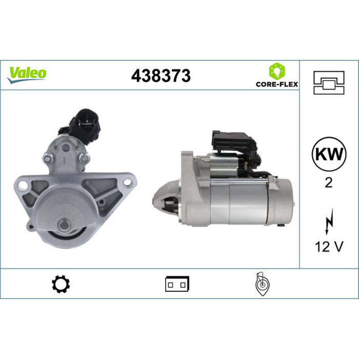 Valeo 438373 Starter CORE-FLEX Valeo 438373 Starter CORE-FLEX