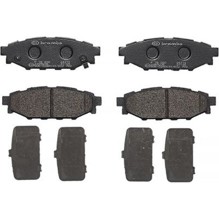 Brembo P 78 020 Bremsbelagsatz, Scheibenbremse PRIME LINE