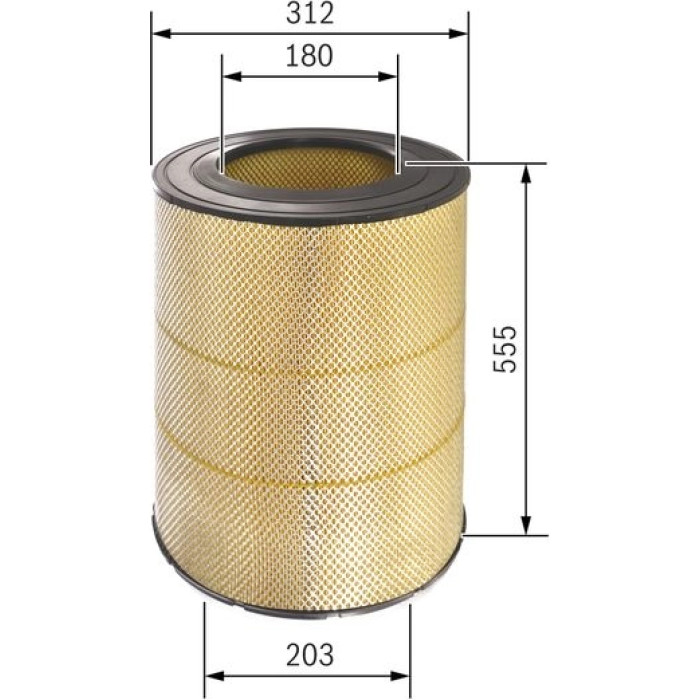 BOSCH F 026 400 321 Luftfilter BOSCH F 026 400 321 Luftfilter