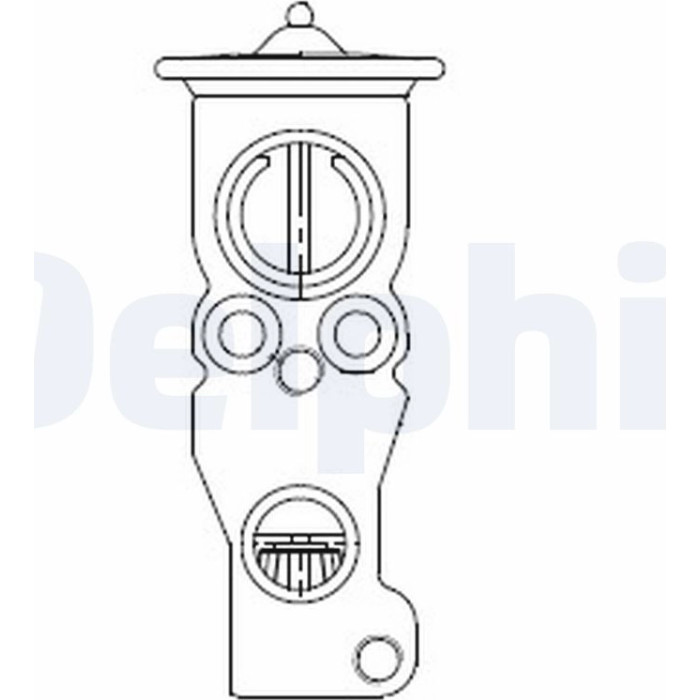 Delphi CB1018V Expansionsventil, Klimaanlage