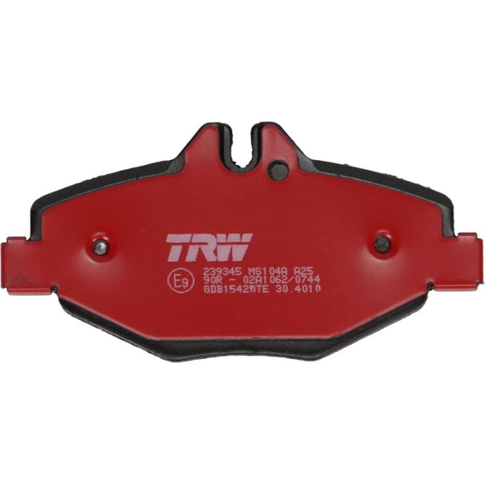 TRW GDB1542DTE Bremsbelagsatz, Scheibenbremse DTEC COTEC TRW GDB1542DTE Bremsbelagsatz, Scheibenbremse DTEC COTEC