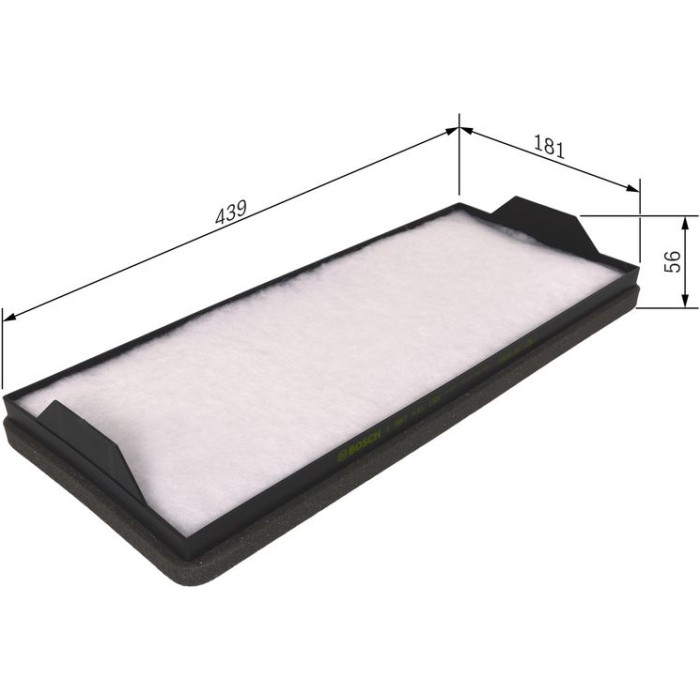 BOSCH 1 987 431 155 Innenraumfilter BOSCH 1 987 431 155 Innenraumfilter