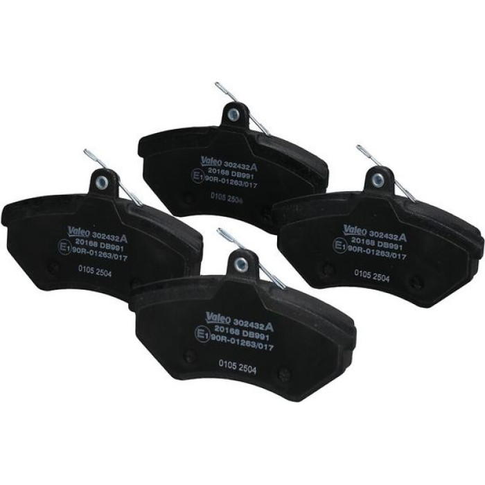 Valeo 302432A Bremsbelagsatz, Scheibenbremse EXPERT Valeo 302432A Bremsbelagsatz, Scheibenbremse EXPERT
