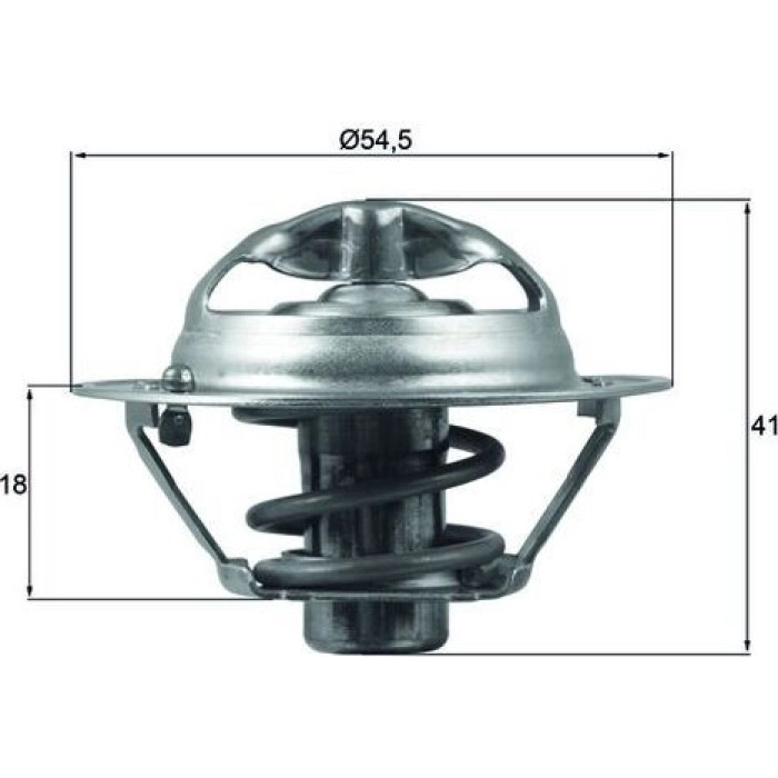 Thermostat, Kühlmittel TX 162 82D Thermostat, Kühlmittel TX 162 82D