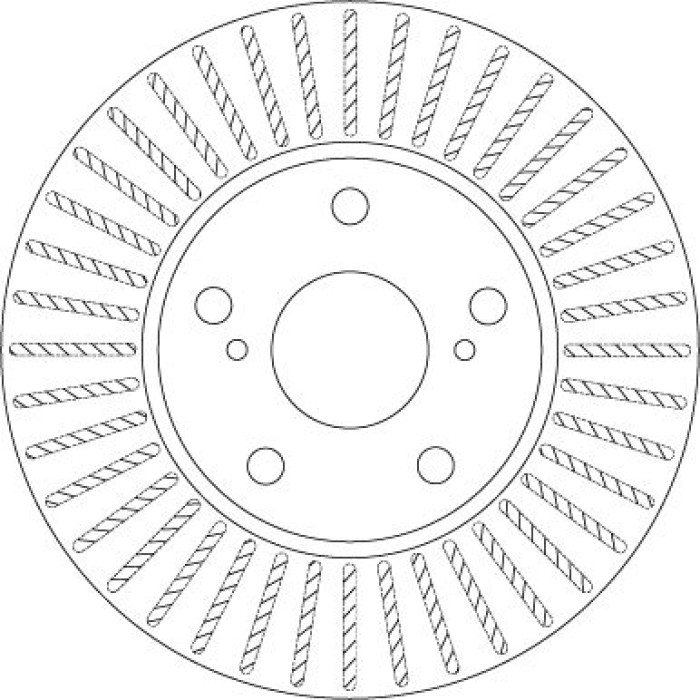 TRW DF6679 Bremsscheibe TRW DF6679 Bremsscheibe