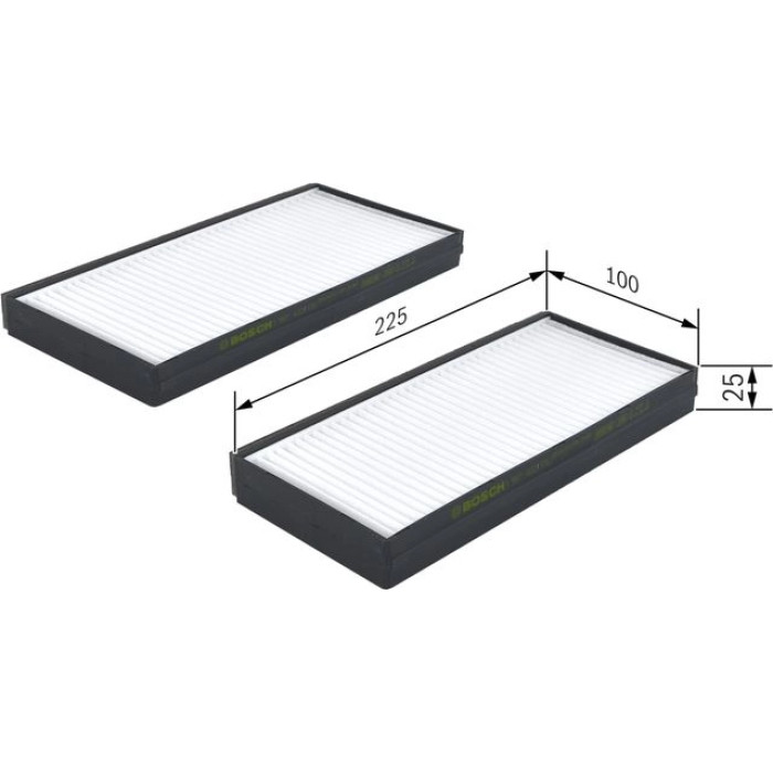 BOSCH 1 987 432 176 Innenraumfilter BOSCH 1 987 432 176 Innenraumfilter
